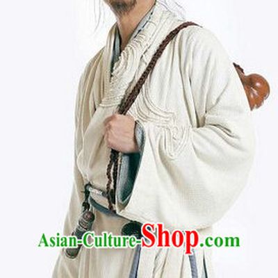 Chinese Ancient Taoist Zhang Sanfeng Costumes Complete Set for Men