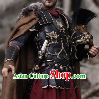 Ancient Superhero Body Armor Costumes Complete Set for Men
