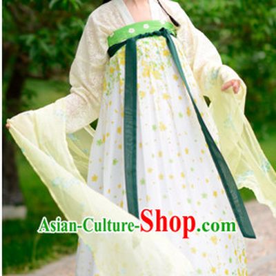 Top Chinese Tang Dynasty Hanfu Clothing Chinese Hanfu Costume Hanfu Dress Ancient Chinese Costumes Complete Set for Women Girls Children