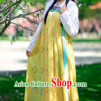 Top Chinese Tang Dynasty Beauty Hanfu Clothing Chinese Hanfu Costume Hanfu Dress Ancient Chinese Costumes Complete Set for Women Girls Children