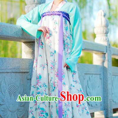 Top Chinese Tang Dynasty Beauty Princess Hanfu Clothing Chinese Hanfu Costume Hanfu Dress Ancient Chinese Costumes Complete Set for Women Girls Children