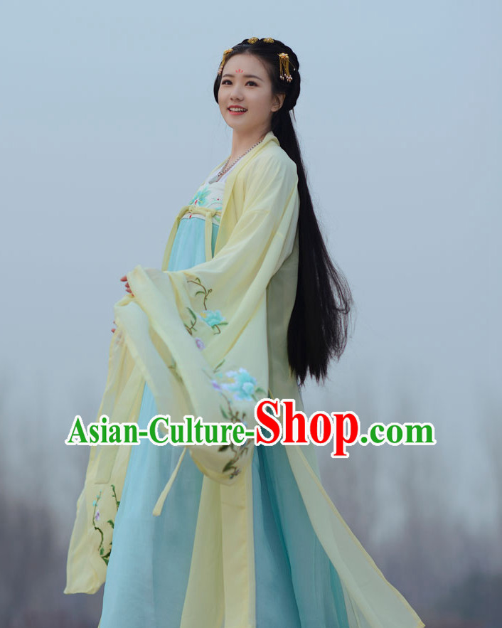 chinese hanfu clothing Chinese hanfu costume hanfu dress ancient chinese costumes