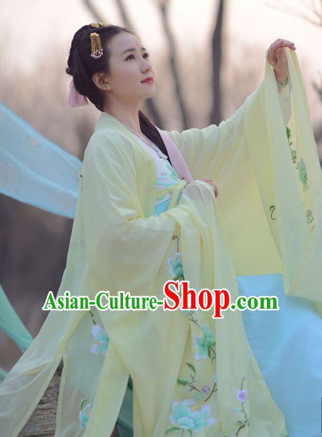 chinese hanfu clothing Chinese hanfu costume hanfu dress ancient chinese costumes