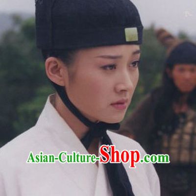 Chinese Ancient Xiao Ao Jiang Hu TV Series Ren Yingying Black Hat