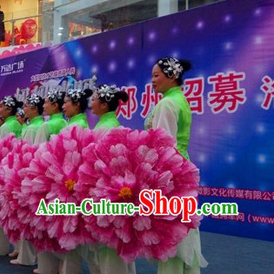31 Inches Handmade Peony Flower Dancing Umbrella Dance Props