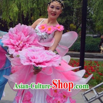 20 Inches Handmade Peony Flower Dance Props