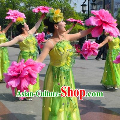 20 Inches Handmade Peony Flower Dancing Props