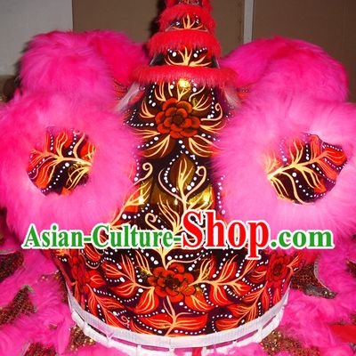 Top Peachblow Competition and Parade Lion Dancing Equipment Complete Set