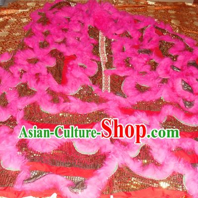 Top Asian Chinese Lion Dance Troupe Performance Suppliers Pants Equipments Art Instruments Lion Tail Costumes Set