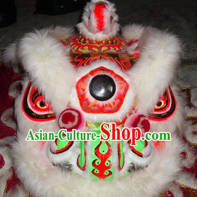 Top Competition and Parade Hok San Lion Dancing Costume Complete Set