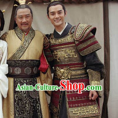Chinese Ancient Style Emperor Costumes Complete Set for Men