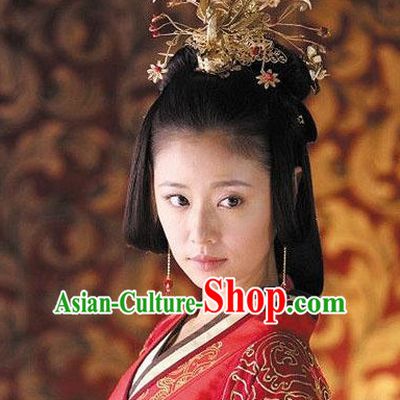 Ancient Chinese Style Imperial Palace Empress Queen Empress Hairpieces Hair Jewelry Set
