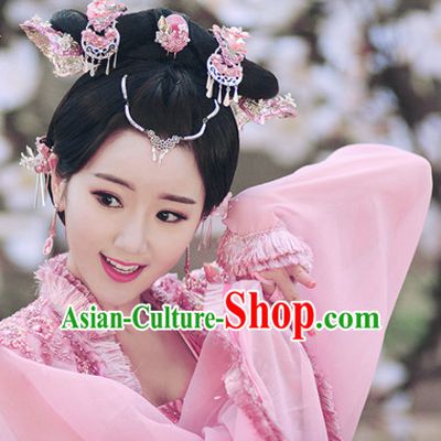 Ancient Chinese Style Imperial Palace Empress Queen Empress Hairpieces Hair Jewelry Set