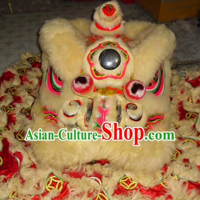 Top Competition and Parade Fut San Lion Dancing Costume Complete Set
