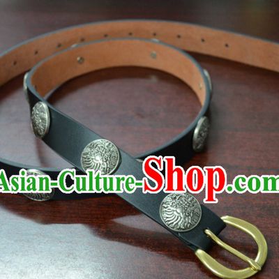 Ancient Chinese Hanfu Accessory Leather Belt