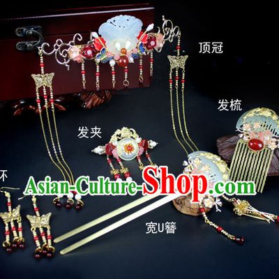 Chinese Traditional Classical Hairpins Hair Accessories Hair Clasps Headwear Headpieces