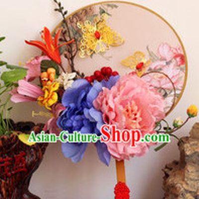 Chinese Traditional Classical Handmade Dance Fan Hanfu Fans