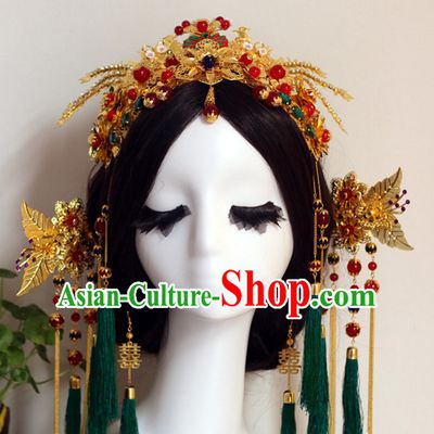 Top Chinese Traditional Wedding Headpieces Hair Jewelry