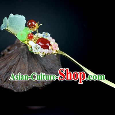 Chinese Traditional Classical Hairpins Hair Accessories Hair Clasps Headwear Headpieces Hair Jewelry