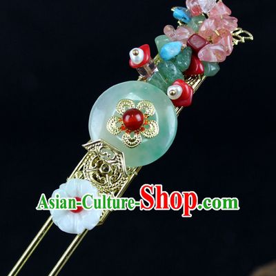 Chinese Traditional Classical Hairpins Hair Accessories Hair Clasps Headwear Headpieces Hair Jewelry