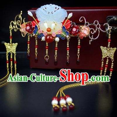 Chinese Traditional Classical Hairpins Hair Accessories Hair Clasps Headwear Headpieces Hair Jewelry