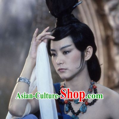 Ancient Chinese Fairy Black Wigs for Women