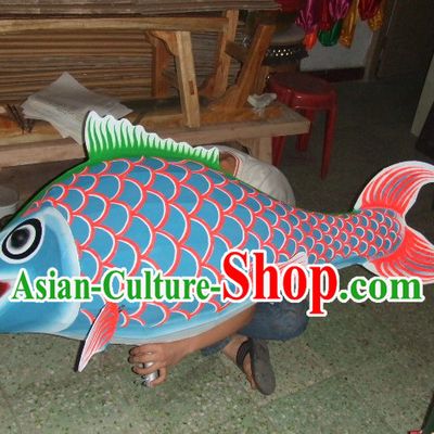 Traditional Chinese Big Celebration Super Big Fish Carp Parade Props