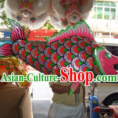 Traditional Chinese Big Celebration Super Big Fish Carp Parade Props