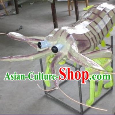 Traditional Chinese Shrimp Prawn Dance Props