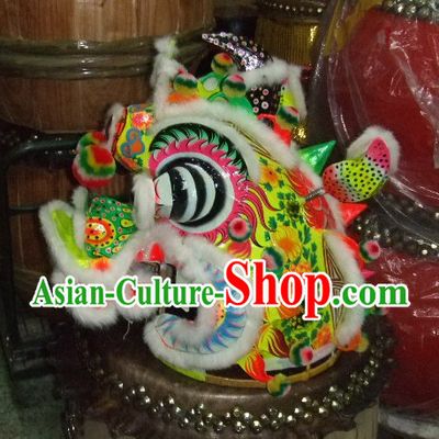 Chinese Traditional Handmade Kylin Dancing Costume Complete Set