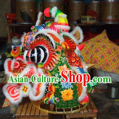 Top Chinese Traditional Handmade Kylin Dancing Equipments Complete Set