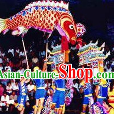 Traditional Chinese Lion Dance Dragon Dance Carp Dance Props