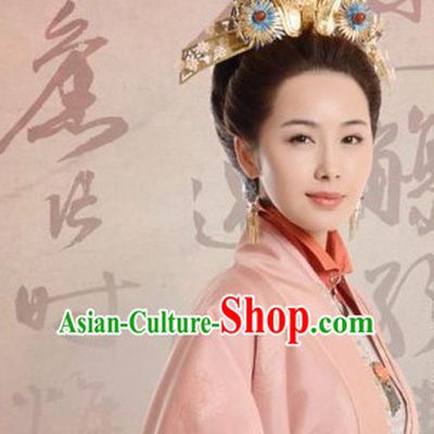 Chinese Ancient Ming Dynasty Empress Crown Headwear
