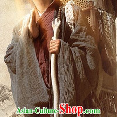 Ancient Chinese Xuan Zang Monk Costumes Complete Set for Men