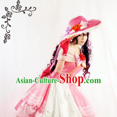 Custom Made Lovelive Cosplay Costumes and Headwear Complete Set for Women or Girls