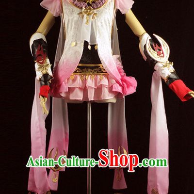 Made to Order Princess Cosplay Costumes and Headdress Complete Set for Women