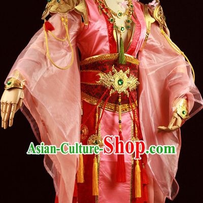 Made to Order Princess Cosplay Costumes and Headdress Complete Set for Women
