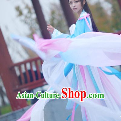 Chinese Ancient Style Fairy Garments Complete Set for Women