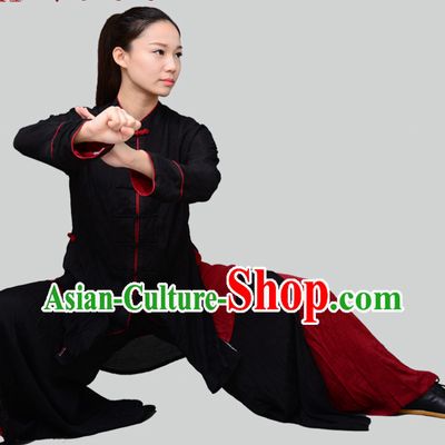 Top Chinese Traditional Competition Championship Tai Chi Taiji Teacher Suits Uniforms