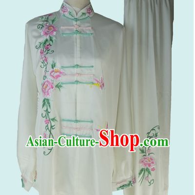 Top Chinese Traditional Martial Arts Tai Chi Kung Fu Competition Championship Clothing Suits Uniforms