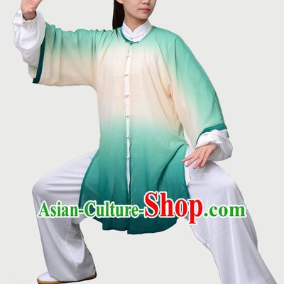 Top Chinese Traditional Competition Championship Tai Chi Taiji Clothing Three Pieces Suits Uniforms