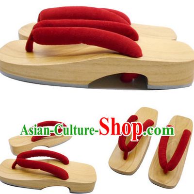 High Heel Janpanese Asian Ancient Traditional Style Slippers Geta