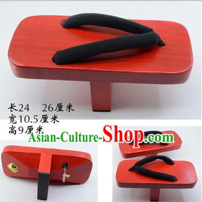 High Heel Janpanese Asian Ancient Traditional Style Slippers Geta