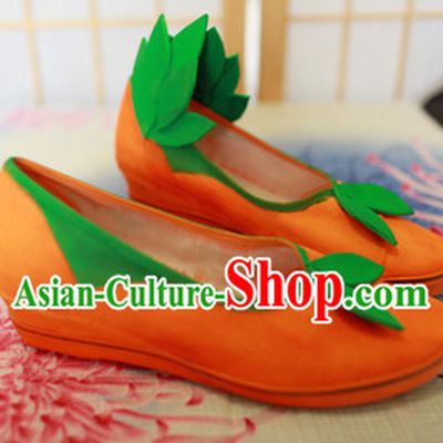 Ancient Traditional Asian Style Cosplay Shoes