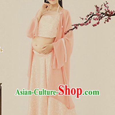 Traditional Chinese Pregant Lady Dress Chinese Hanfu Clothing Cloth China Attire Oriental Dresses Complete Set for Women