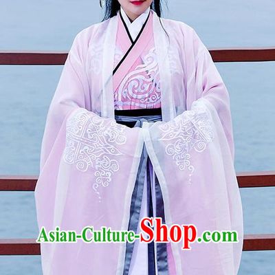 Traditional Chinese Han Dynasty Dress Chinese Hanfu Clothing Cloth China Attire Oriental Dresses Complete Set for Women