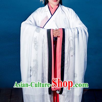 Traditional Chinese Han Dynasty Dress Chinese Hanfu Clothing Cloth China Attire Oriental Dresses Complete Set for Women