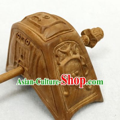 Ancient Traditional Asian Chinese Style Taoist Headwear Coronet