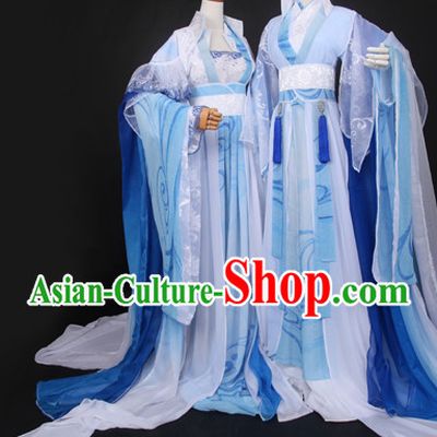 Traditional Chinese Imperial Royal Court Dress Hanfu Clothing Classical Empress Costumes Complete Set for Women
