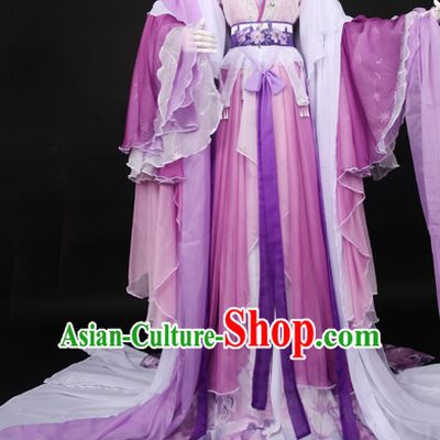 Traditional Chinese Imperial Royal Court Dress Hanfu Clothing Classical Empress Costumes Complete Set for Women
